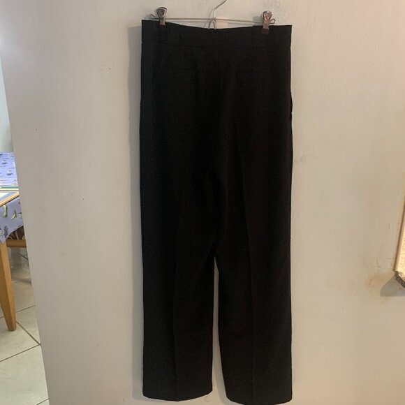 The Workshop - Elegant Black Wide Leg Pants - NWT - Picture 5 of 6